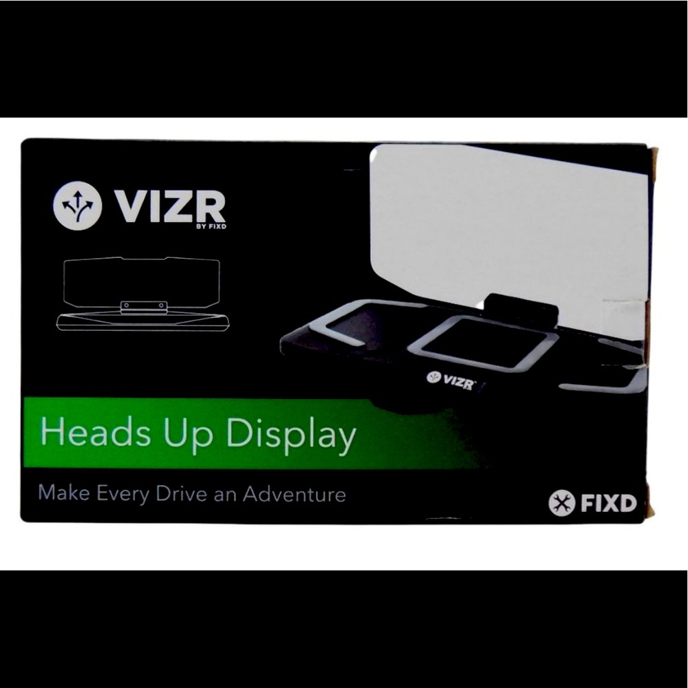 VIZR Heads Up Cell Phone Car Display Navigation